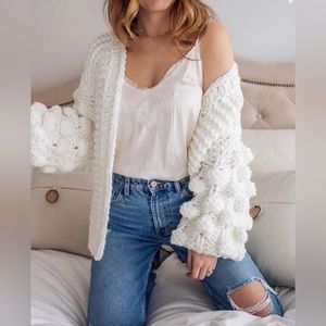 Chicwish chunky cardigan handmade NWOT